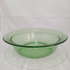Corning Ware, L-22 Green Glass Salad/vegetable Bowl